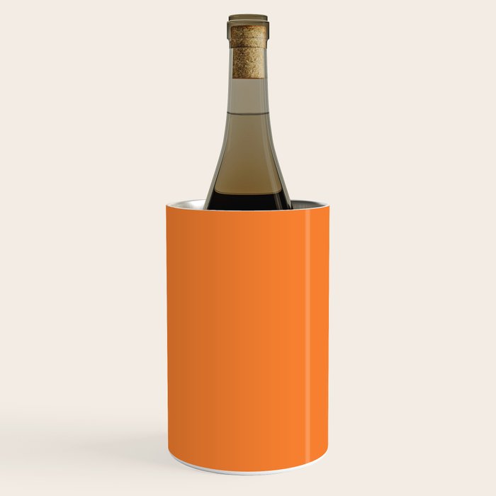 Tangerine - Solid Color Collection Wine Chiller