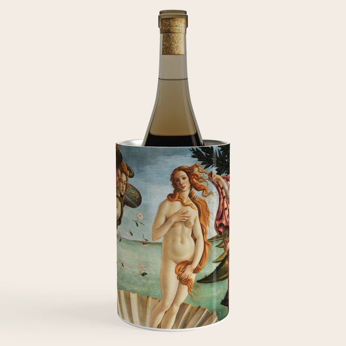 The Birth Of Venus By Sandro Botticelli, 1445 Wine Chiller