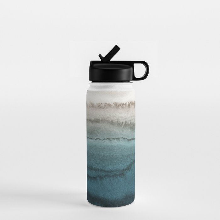 Within The Tides - Crashing Waves Teal Water Bottle