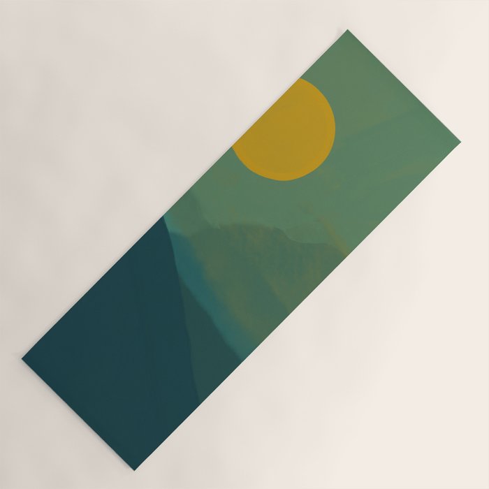 The Hills Felt Green That Evening Yoga Mat