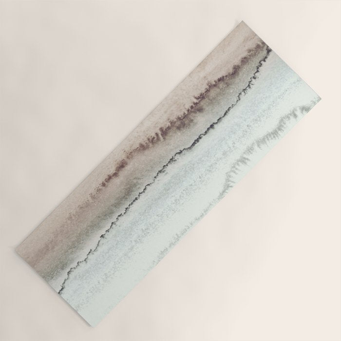 Within The Tides Natural Three By Monika Strigel Yoga Mat