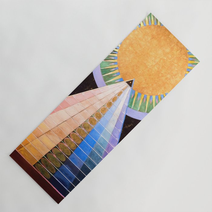 Hilma Af Klint "Altarpiece No. 1" Yoga Mat