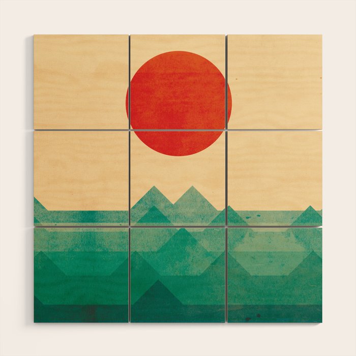 The Ocean, The Sea, The Wave Wood Wall Art
