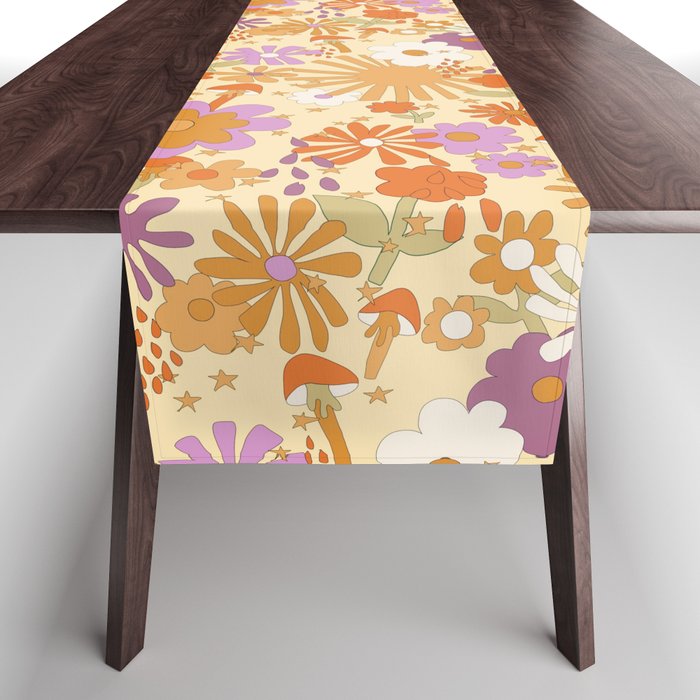 Rainbows, Sunshine And Stars Table Runner