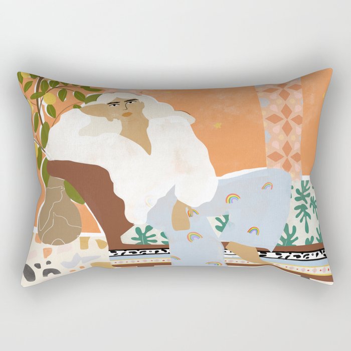 There Is Always Sunshine After Rain Rectangular Pillow