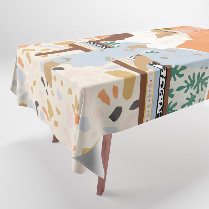There Is Always Sunshine After Rain Tablecloth