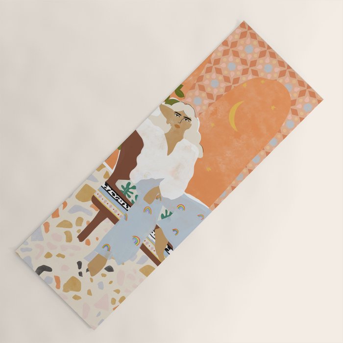 There Is Always Sunshine After Rain Yoga Mat