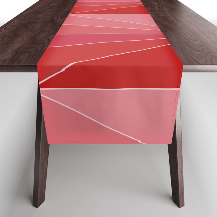 Gisela Color Block Pattern Xii Table Runner