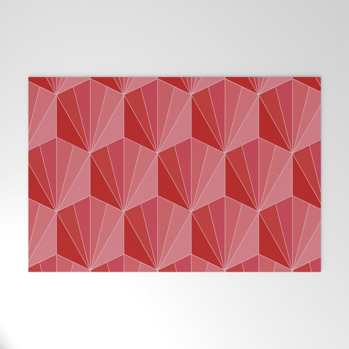 Gisela Color Block Pattern Xii Welcome Mat