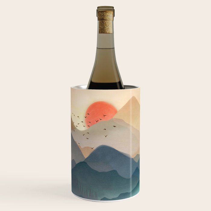 Wilderness Becomes Alive At Night Wine Chiller