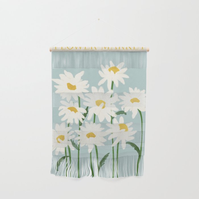Flower Market - Oxeye Daisies Wall Hanging
