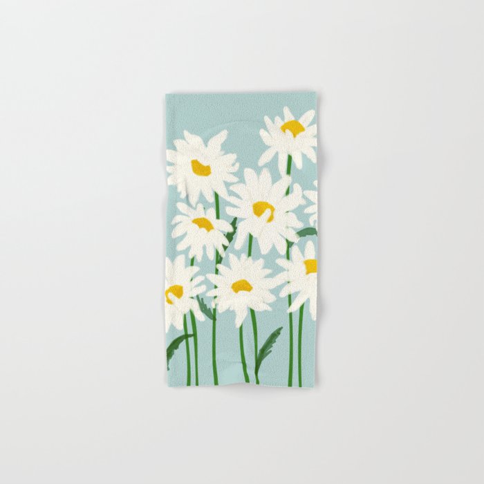 Flower Market - Oxeye Daisies Bath Towel