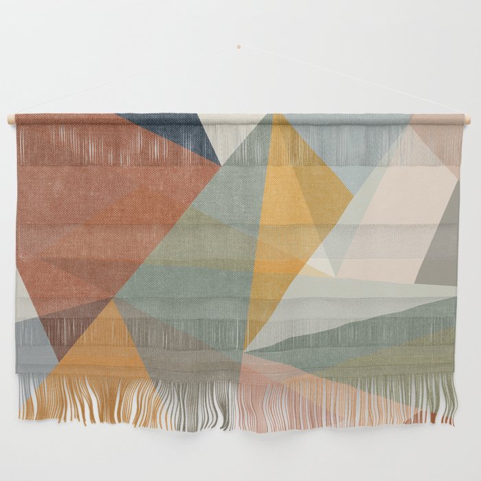 Modern Triangle Mosaic - Multi Wall Hanging