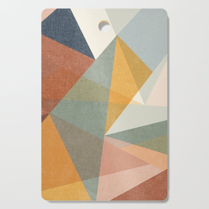 Modern Triangle Mosaic - Multi Cutting Board