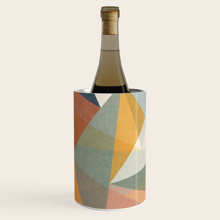 Modern Triangle Mosaic - Multi Wine Chiller