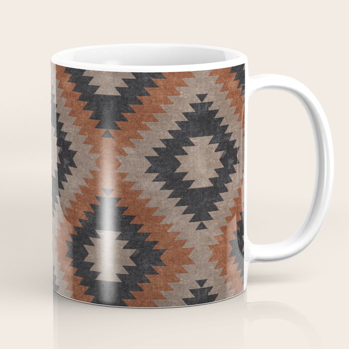 Aztec Neutrals - Inkwell & Taupe Coffee Mug