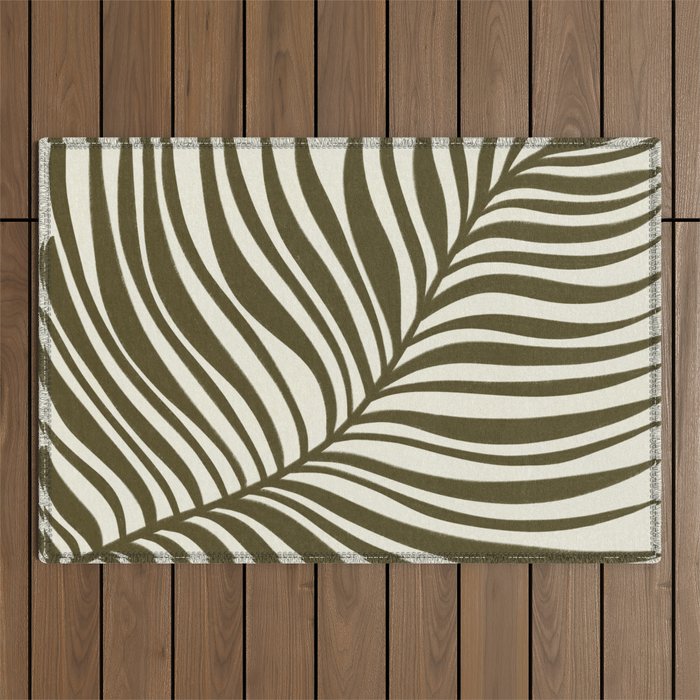 One Hundred-Leaved Plant #16 Outdoor Rug