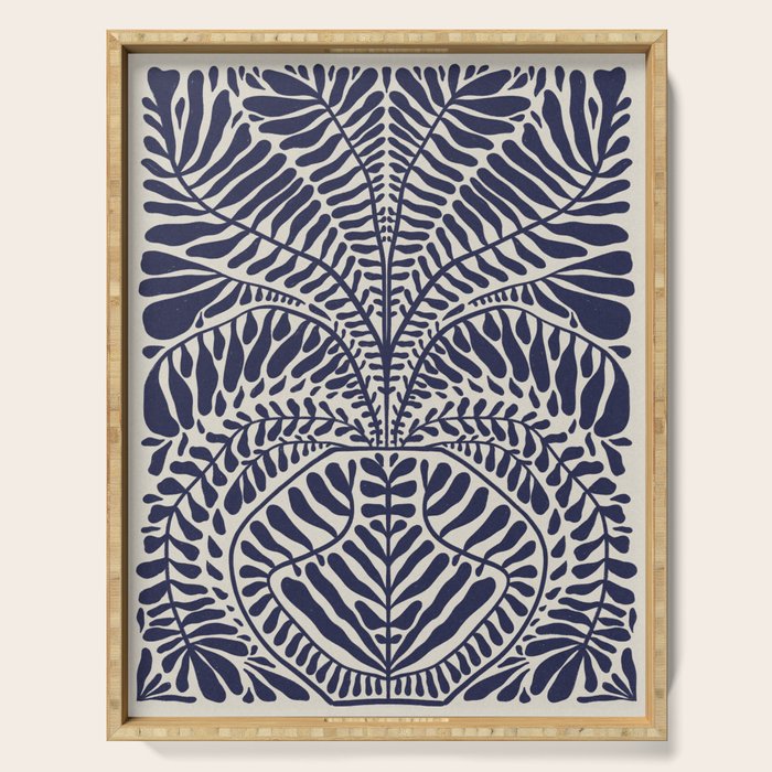 One Hundred-Leaved Plant #11 Serving Tray