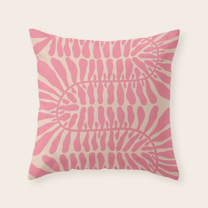 One Hundred-Leaved Plant #9 Throw Pillow
