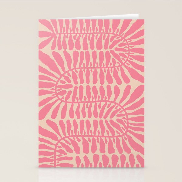 One Hundred-Leaved Plant #9 Stationery Card