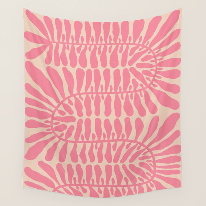 One Hundred-Leaved Plant #9 Wall Tapestry