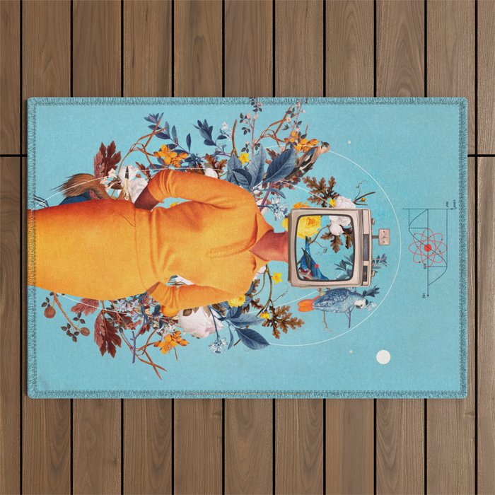Don'T Feed The Monitors With Your Dreams Outdoor Rug