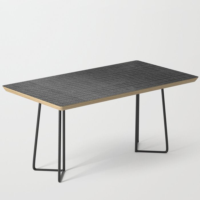 Stitched Stripes - Charcoal Coffee Table