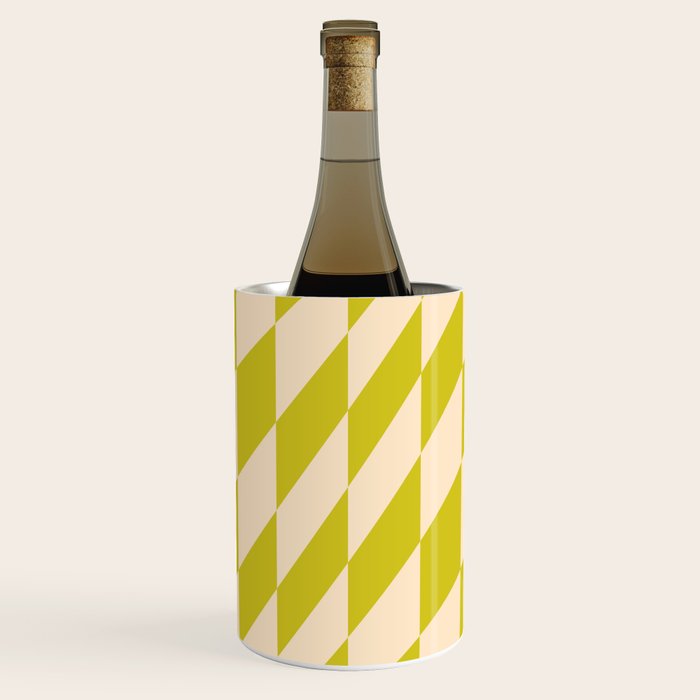 Modern Twenties Green Pattern Wine Chiller