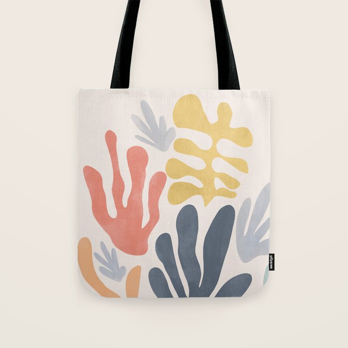 Matisse Cutouts Homage - Abstract Painting Tote Bag