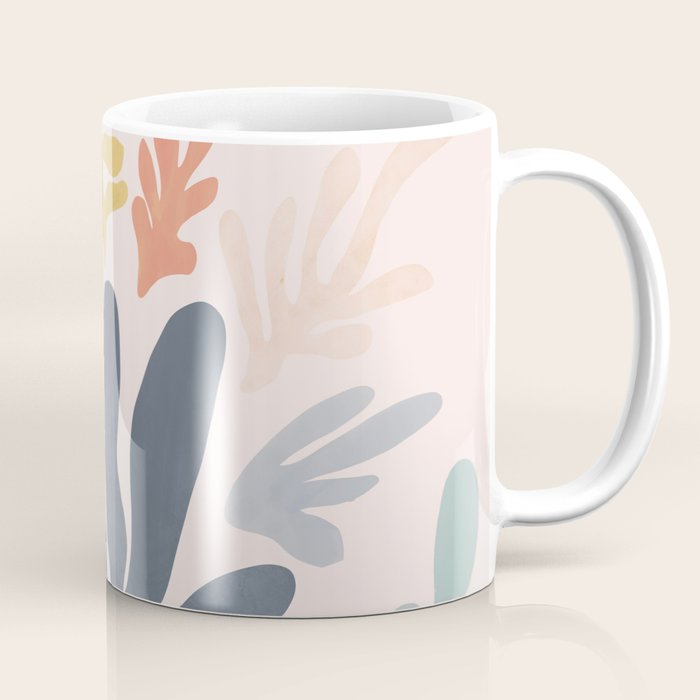 Matisse Cutouts Homage - Abstract Painting Coffee Mug