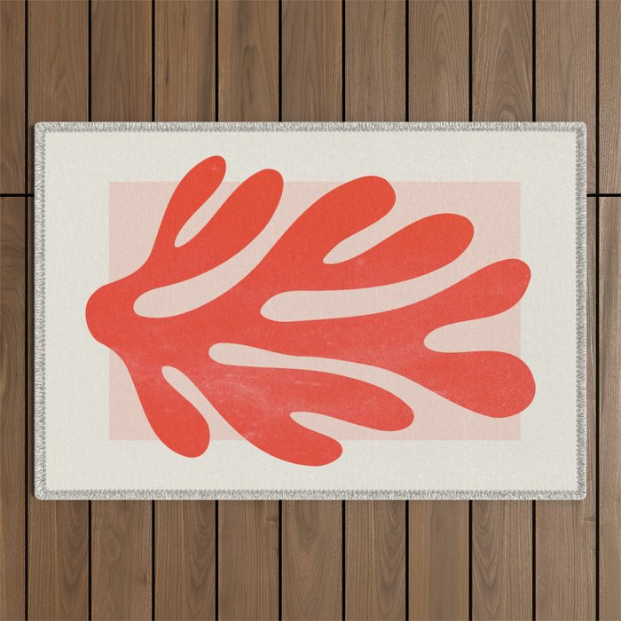 Jazz Leaf: Matisse Edition | Mid Century Series Outdoor Rug