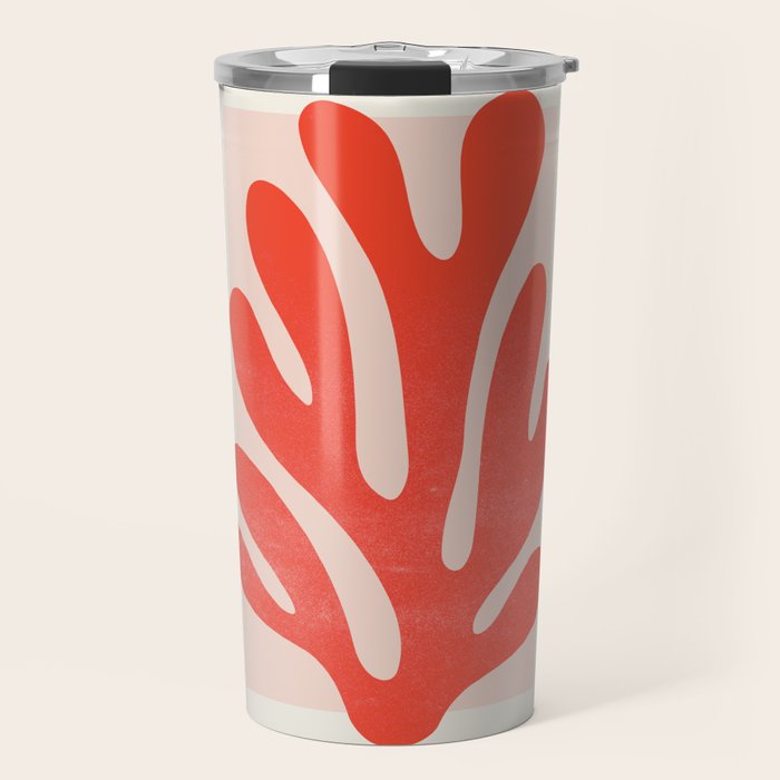 Jazz Leaf: Matisse Edition | Mid Century Series Travel Mug