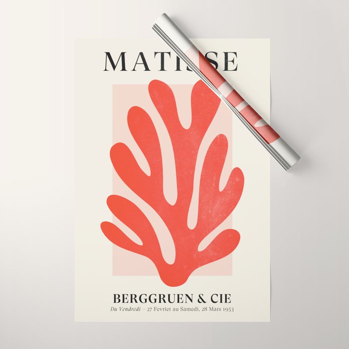 Jazz Leaf: Matisse Edition | Mid Century Series Wrapping Paper