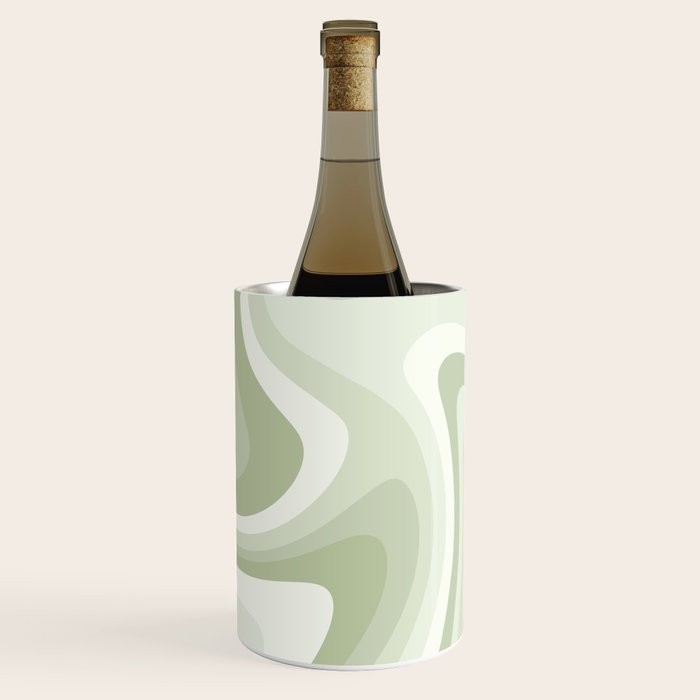 Abstract Wavy Stripes Lxxviii Wine Chiller