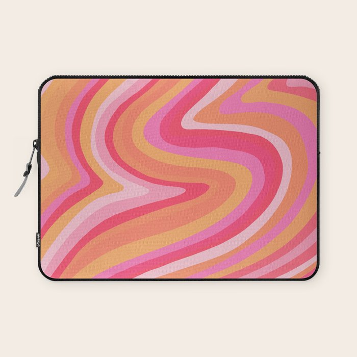 Sunshine Melt - Pink & Peach Palette Laptop Sleeve