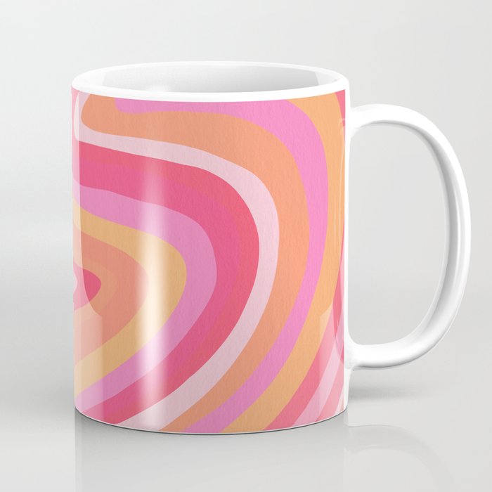 Sunshine Melt - Pink & Peach Palette Coffee Mug