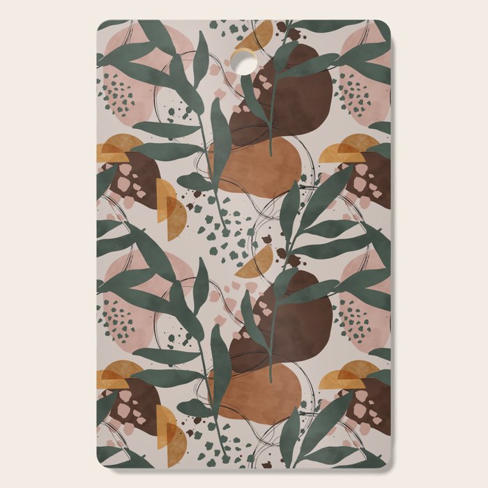 Abstract Nature Painting 89 Cutting Board