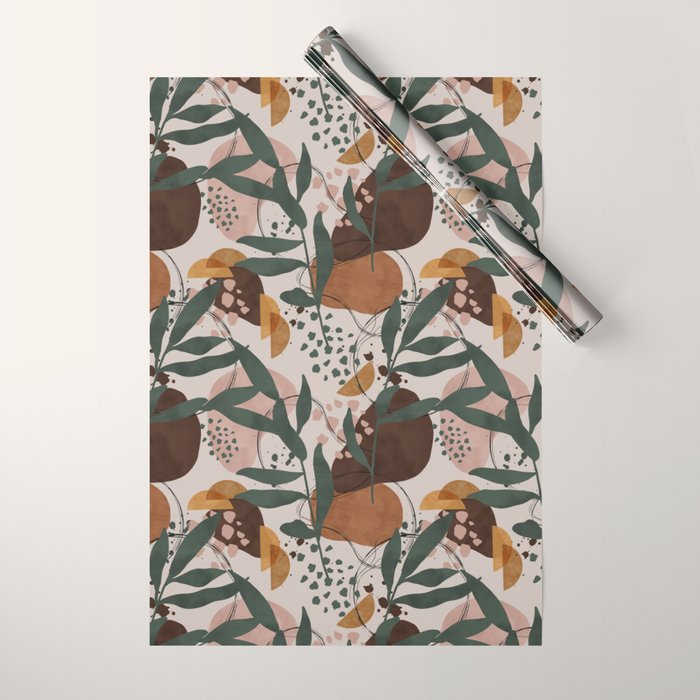 Abstract Nature Painting 89 Wrapping Paper