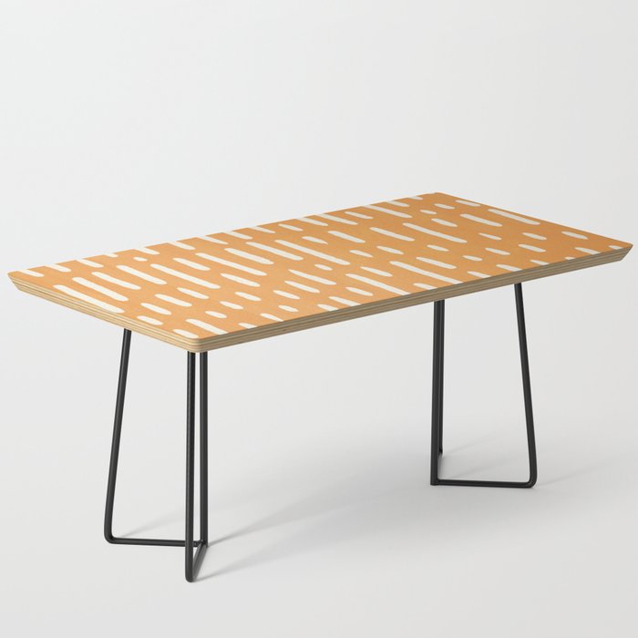 Minimalist Series: Scandi Lines, Orange Coffee Table