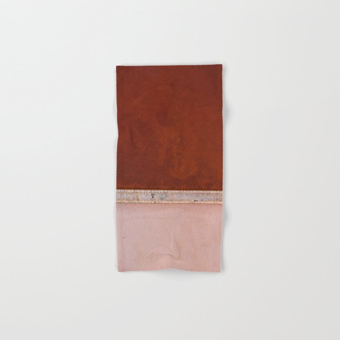 Pink And Red Salt Lake In Italy Bath Towel