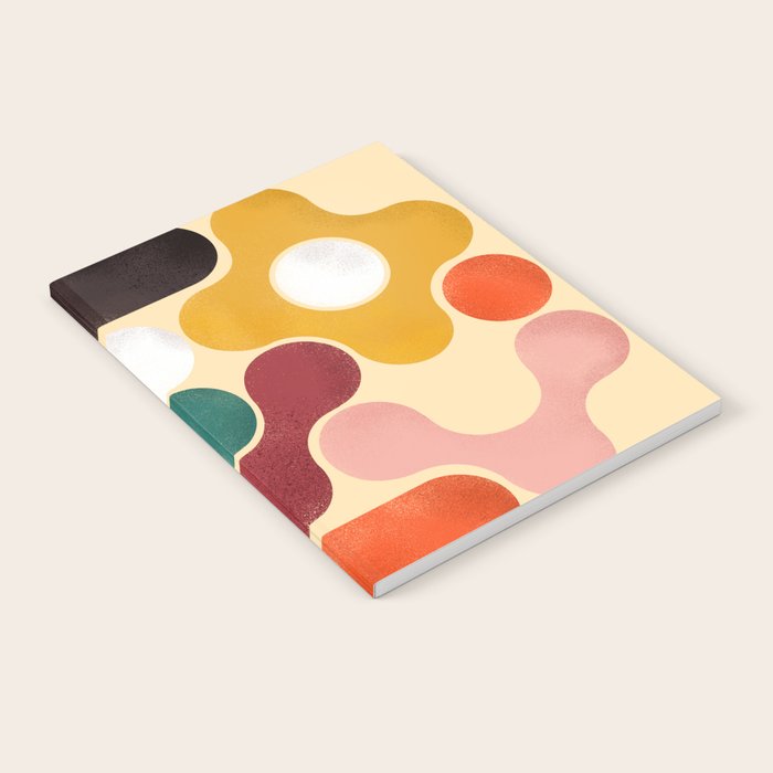 Color Pops - Mid Century Style  Notebook