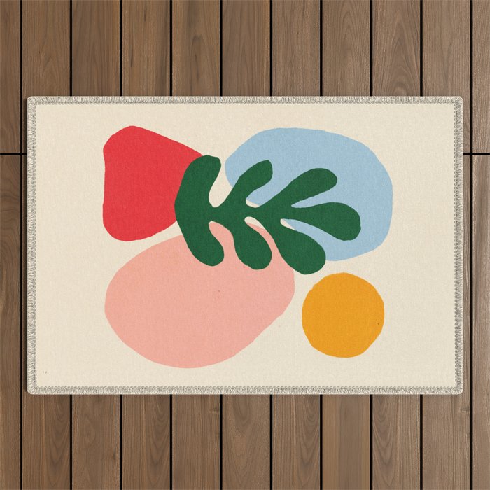 Wildlife | Cutouts By Henri Matisse Outdoor Rug