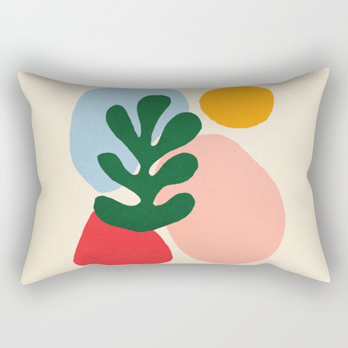 Wildlife | Cutouts By Henri Matisse Rectangular Pillow