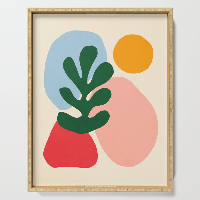 Wildlife | Cutouts By Henri Matisse Serving Tray
