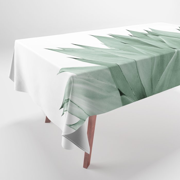 Agave Green Summer Vibes #1 #Tropical #Decor #Art #Homestorie Tablecloth