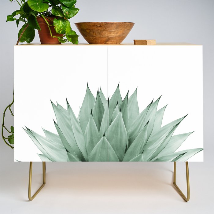 Agave Green Summer Vibes #1 #Tropical #Decor #Art #Homestorie Credenza