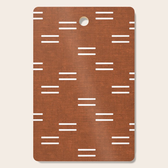 Double Dash - Burnt Orange Cutting Board