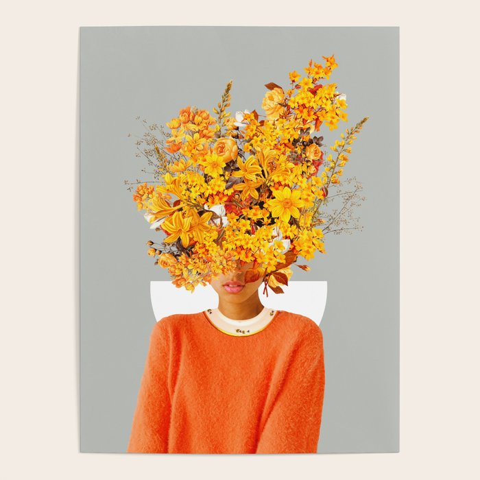 I Saw You Flower In The Reflection Of My Soul Poster