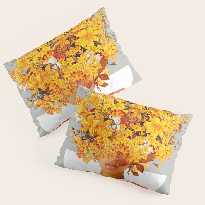 I Saw You Flower In The Reflection Of My Soul Pillow Sham