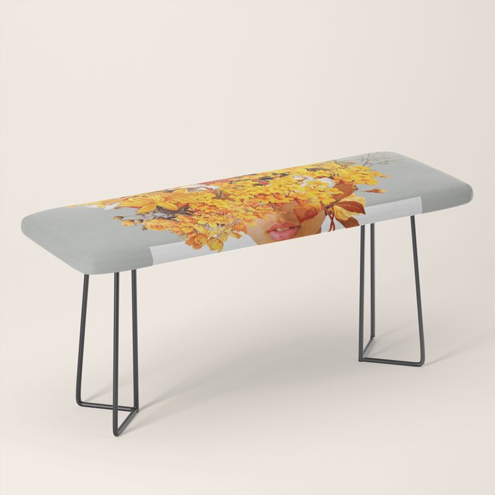 I Saw You Flower In The Reflection Of My Soul Bench